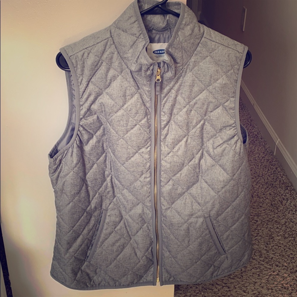 Old Navy Gray Vest